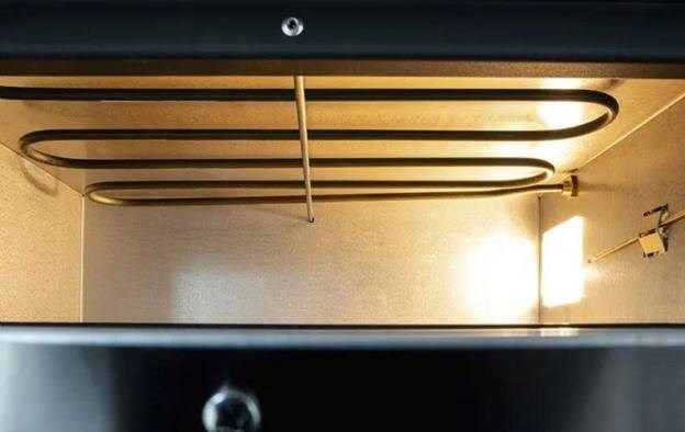 lo nuong banh pizza dung dien prismafood basic 2/40 glass 4t hinh 1