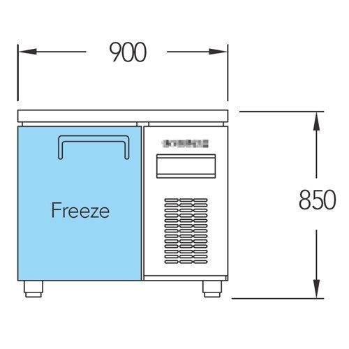 ban dong 1 canh inox everzen uds-9ftir hinh 1