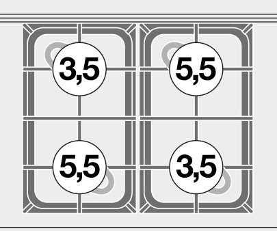 bep au 4 dau dot dung gas va lo nuong dien (cua kinh) lotus cf4-68gem hinh 0