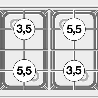 bep au 4 dau dot dung gas lotus pct-66g hinh 1