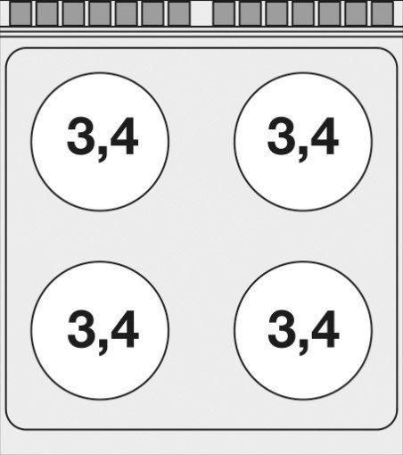 bep au 4 dau dot kem lo nuong dien lotus cfc4-98et hinh 1