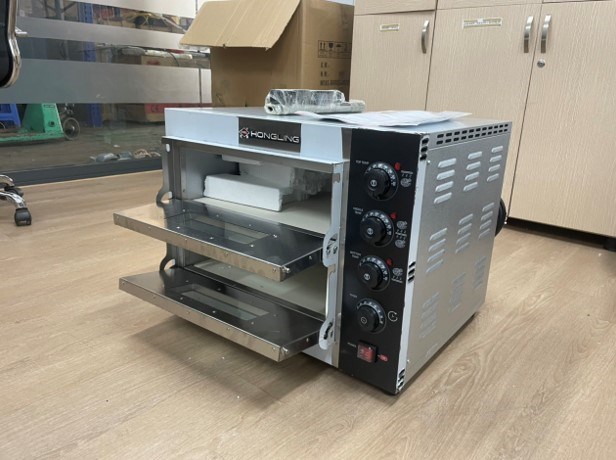 lo nuong pizza 2 tang dung dien hongling pzd-4040-02 hinh 3