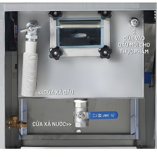 nồi chiên công nghiệp công nghệ dầu nước soochef ahl-3500 hình 2 noi chien cong nghiep cong nghe dau nuoc soochef ahl-3500 hinh 2