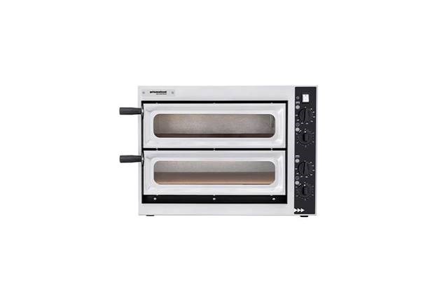 lo nuong banh pizza dung dien prismafood basic 2/40 glass hinh 0