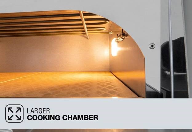 lò nướng bánh pizza dùng điện prismafood basic xl 66l hình 3 lo nuong banh pizza dung dien prismafood basic xl 66l hinh 3