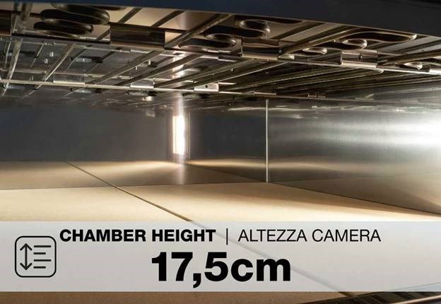 lo nuong banh pizza dung dien prismafood maior le trays 66l hinh 2