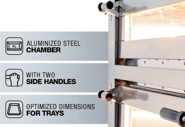 lo nuong banh pizza dung dien prismafood maior le trays 44 hinh 2