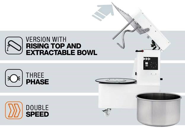 máy trộn bột xoắn ốc prismafood itr 50 hình 3 may tron bot xoan oc prismafood itr 50 hinh 3