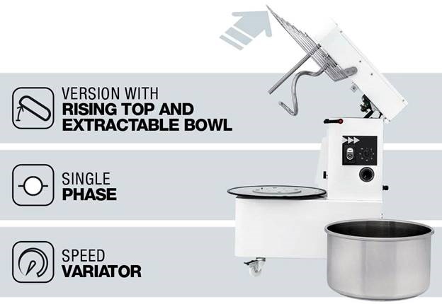 máy trộn bột xoắn ốc prismafood irv 15 hình 4 may tron bot xoan oc prismafood irv 15 hinh 4